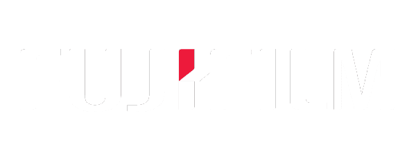 Fujifilm logo in white with red dotted above one of the 'i's in Fujifilm | CoppaFeel!
