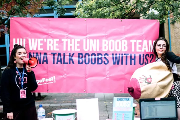 Grab life by the boobs: Meet Southampton's Uni Boob Team