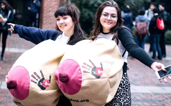Map your Baps': Spice up your run with Cardiff's Uni Boob Team for