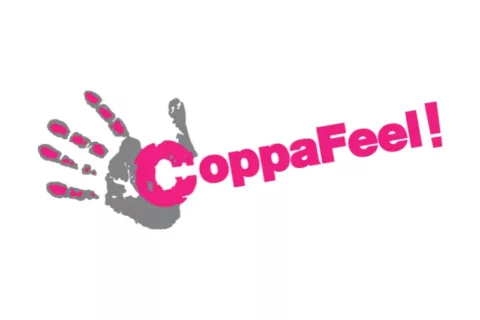 CoppaFeel! logo in pink