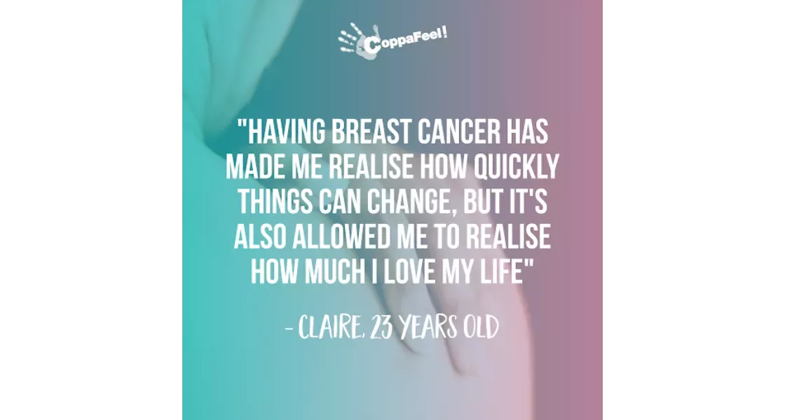 Real Breast Cancer Stories, Claire's Story